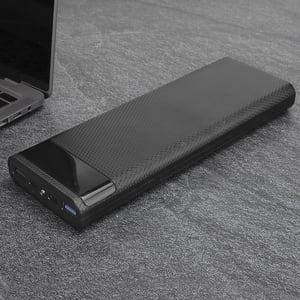 Battery Box Shell, Power Bank Shell DIY Power Bank Shell, Power Bank Case DIY Power Bank Accessory For DIY Mobile Power Black