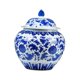 thumbnail image 2 of Jarrón de cerámica para flores, tarro de templo, almacenamiento para dormitorio, bodas, tarro de jengibre de porcelana, 2 of 7