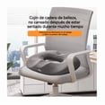 thumbnail image 3 of Dona Ortopédica  Belug Para Hemorroides Coxis Y Almoadas Maternidad Gris, 3 of 5