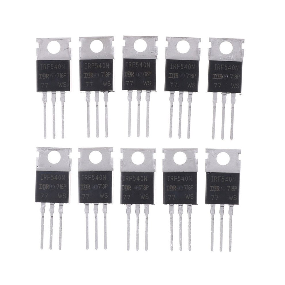 10PCS IRF540N IRF540 TO220 NChannel 33A 100V Power MOSFET high