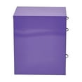 thumbnail image 3 of OSP Designs 22” Purple Metal File Cabinet, 3 of 5