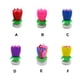 thumbnail image 4 of Bearachild Exquisita flor giratoria música Festival cumpleaños bendición pastel velas hogar DIY decoraciones Accesorios Kits para hacer velas Rosado Bearachild HA004966-02B, 4 of 6