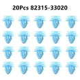 thumbnail image 6 of 20X Plastic Trim Clips Fastener Door Trim Panel For Hyundai For Kia 82315-33020, 6 of 12