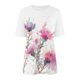 thumbnail image 3 of Camisetas de Manga Corta para las Mujeres Impresas Cuello Redondo Camiseta Casual, Camisetas Casuales de Mujer, 3 of 5