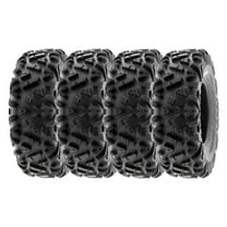 SunF ATV/UTV All Terrain Quad Tire 26x11-14 6PR Tubeless A033 (Set of 4)