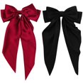 thumbnail image 1 of 2pcs Hair Bows Women Hairpins Girls Barrettes Large Bow Hair Clips Hair Accessory, 1 of 3