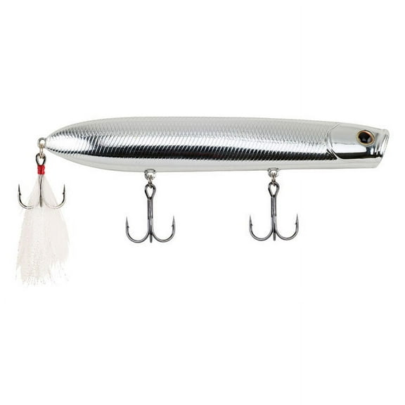 Berkley Cane Walker Topwater Fishing Lure, Chrome, 5/6 oz