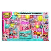 LOL Surprise Big Surprise Party, 4 Collectible Dolls, 6 Unboxing Experiences, Sand, Gel Crush, Shell Smash, Girls 4+
