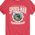 thumbnail image 3 of Marvel Your Friendly Neighborhood Spider-Man - Friendly Spidey Collegiate - Toddler And Youth Short Sleeve Graphic T-Shirt, 3 of 5