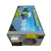 40000W Peak 10000W Power Inverter (5000W 110V Or 5000W 220V) Low Frequency Split Phase Pure Sine Wave Solar Converter 24V DC To 110V,220V AC 60Hz Frequency With UPS / Battery Charger / LCD Display