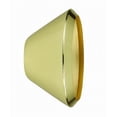 thumbnail image 1 of Cal LightingHT-222-SHADE-PB Plated Brass Solid Cone Shade For Par30, 1 of 3