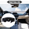thumbnail image 2 of Unique Bargains 1PC Car Dashboard Cover Compatible for Hyundai Veloster 2012-2017 Protective Polyester Black Blue, 2 of 7