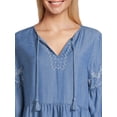 thumbnail image 4 of beachlunchlounge Women's Tiered Dress with Tassels, 4 of 5