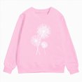 thumbnail image 4 of Godom Toddler Girls' Sweatshirt Girl No Cap Crew-Neck Sweatshirt Long Sleeve Pullover Shirt, 4 of 4