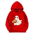 thumbnail image 2 of Cowsor Halloween Girls Casual Hoodies Cute Graphic Pullover Tops for Teen Girls 2025 Long Sleeve Hoodies Winter Clothes, 2 of 6