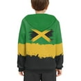 thumbnail image 5 of DISNIMO Jamaican Flag Boys Hoodies Size 6-7 Kids Boys Girls Hoodies Pullover Hooded with Pocket Sweatshirt with Hoodie for Children Long Sleeve Sweatshirts with Pockets Fall Clothing Soft, 5 of 7