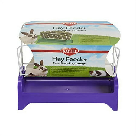 UPC: 0045125619058 | Kaytee Free Standing Trough Hay Feeder Assorted 7 inches