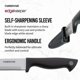 thumbnail image 4 of Cuchillo para rebanar Farberware Edgekeeper de 20 cm de alto, acero inoxidable, 4 of 7