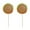 2pcs, variant on Farfi Christmas Fake Lollipop Prop Large Simulation Candy Decoration Red Green Peppermint Lollipop with Faux Fur for Xmas Party Supplies(1pc)
