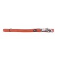 thumbnail image 2 of Dogline Comfort Microfiber Flat Leash for Dogs (W 5/8" L 6ft), Orange, 2 of 3