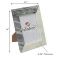 thumbnail image 2 of 5X7 Marble White & Grey Picture Frame, 2 of 4