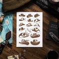 thumbnail image 2 of DIY Wild West Cowboy Hat Clear Stamps for Cards Making Hat with Feather Clear Stamp Seals Transparent Stamps for DIY Scrapbooking Photo Album Journal Home Decoration DIY, 2 of 8