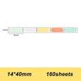thumbnail image 2 of High-Quality Thermal Label Sticker Roll - 14x40mm, 160 Sheets, BubbleA Design | Water/Oil Resistant, Self-Adhesive, Inkless Printing | Plastic Core for Clean Storage | Ideal for Home, Office, Retail, 2 of 7