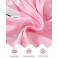 thumbnail image 4 of KIMI BEAR Newborn Baby Girl Layette Set 3-6 Months Shower Gift Sets 4 Packs Romper Pants Sets Long Sleeves Short Sleeves Bowknot Bodysuit with Hat Gloves 10pcs Pink, 4 of 7