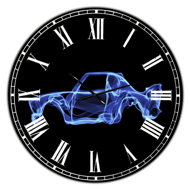 Designart 'BMW 30 CSL' Grande Horloge Murale Moderne