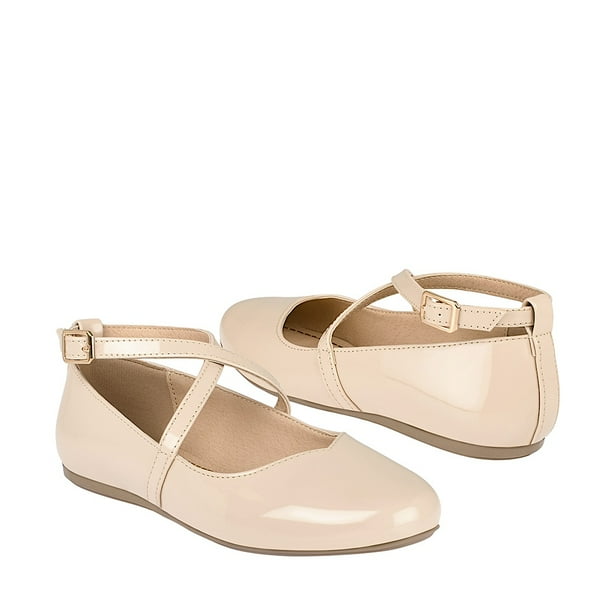 ZAPATOS CASUALES NIÑA TROPICANA 461014 CHAROL BEIGE 18-21