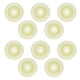 thumbnail image 1 of Pack of 10 2.5" White Nylon Round Swivel Casters, 25kg Max Load, 1 of 2