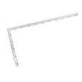 thumbnail image 5 of Uxcell 250x500mm Steel Framing Square 90 Degree Scale Ruler Dual Side Angle Ruler, 5 of 5