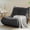 Gray, variant on LQLI Comfy Bean Bag Chair for Adults Teens | Fireside Floor Lounge Chair,Soft Suede High-Resilience Memory Foam Bean Bag Couch with Non-Slip Base,for Living Room Bedroom Apartment Office