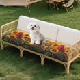thumbnail image 7 of Xoenoiee Cardinal Sunflower Pattern Outdoor Couch Cushion Covers, Couch Sofa Covers Washable for Patio Outdoor Furniture, Replacement Sofa Seat Slipcover, Non Slip Sofa Slipcovers, 7 of 7