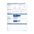 thumbnail image 1 of Bloques de Solicitudes de Empleo Adams TOPS 21,6 x 27,9 cm 50 Hojas, 1 of 4
