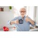 thumbnail image 4 of Taza de café AMAZPRINTS Grandparents con aislamiento, 400 ml, azul marino, 4 of 8