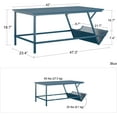 thumbnail image 6 of Novogratz Regal Coffee Table, Blue, 6 of 13