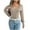 Khaki, variant on cfhntfmh Ribbed Tops for Women Square Neck Long Sleeve Sweater Fall Fashion Knitted Solid Color Casual Tunic Women Fall Clothes