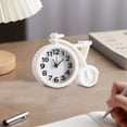 thumbnail image 4 of Alarm Clock for Bedroom, InsCrazy Alarm Clock Desk Bike Mini Clock Student Colorful Mini Decoration Bedside Table Alarm Clocks with Quartz Motion Birthday Gifts, 4 of 5