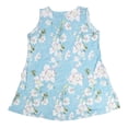 thumbnail image 2 of Vestido Playero Floral De Playa Para Mujer, Sin Mangas, Cuello Redondo, Bolsillos Informales, Vestido Sin Mangas Bohemio, 2 of 7