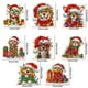 thumbnail image 5 of Pintura Diamantes Decoraciones Colgantes 5D Diy 8 Piezas ACRYLIC Dibujos Animados Navidad Forma Especial, 5 of 9