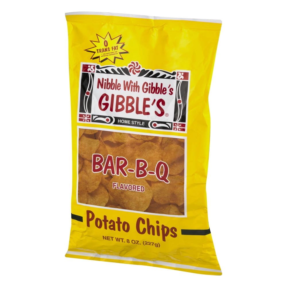 Gibble's Homestyle Potato Chips Bar-B-Q, 8.0 OZ