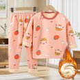 thumbnail image 2 of TOWED22 Toddler Baby Boy Girl Clothes Solid Tshirt Long Sleeve Top Pants 2PCS Baby Outfit Set Sweatsuit(Pink,6-7 Y), 2 of 4