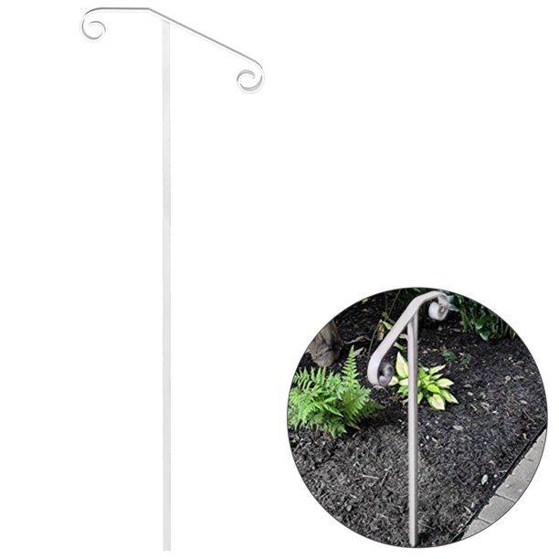 BENTISM Single Post Handrail Inground Single Post Handrail Fit 12