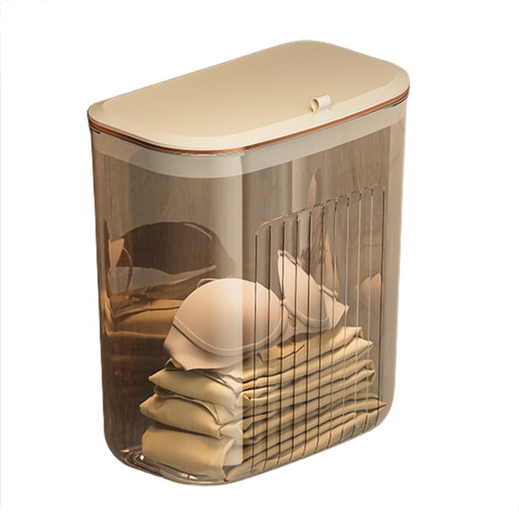 KYAIGUO Indoor Kitchen Sealed Compost Bin, Kitchen Hanging Small Trash with Lid, Countertop Food Waste Bin, Bathroom