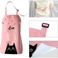 thumbnail image 5 of Apron for Men and Women with Adjustable Aprons for Cooking, Chef, Kitchen Apron，Apron with 2 Pockets,, 5 of 6