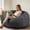 Dark Gray, variant on Nextay 3FT Bean Bag Chair for Adults, Oversized Memory Foam Beanbag with Washable Cover, Soft Comfy Lounge Chair for Living Room, Bedroom, Dorm