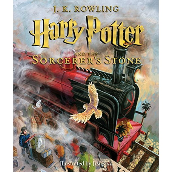 Pre-Owned Harry Potter and the Sorcerer's Stone: The Illustrated Edition (Harry Potter, Book 1), 9780545790352, 0545790352, Hardcover, Illustrated edition