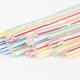 thumbnail image 2 of 200/300 Pcs Plastic Drinking Straws 8 Inches fast, 2 of 4