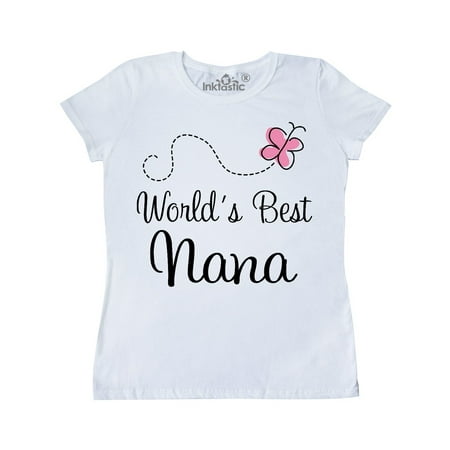 Pink World's Best Nana Women's T-Shirt